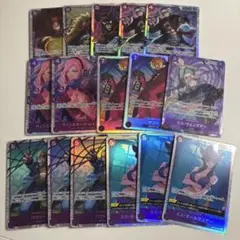 ワンピースカード　SR　紫　まとめ売り　16枚