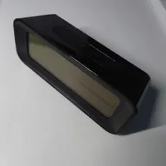 スヌーズ機能付き置時計 ブラック