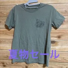 BT21 Tシャツ オリーブグリーン XS