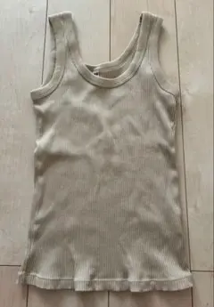 ユニクロ　リブタンクトップ