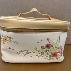 ポケモン ピカチュウ 花柄ポーチ