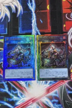 遊戯王OCG 麗しき磁律機壊 レリーフ 2枚
