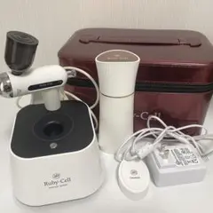 アフロゾーン ルビーセル 幹細胞エアブラシ 美容機器セット　moo 2025年最新】アフロゾーンルビーセルハンディエアブラシシステム