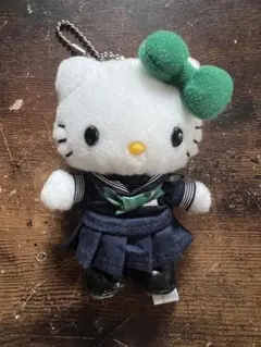 常盤木学園 コラボキティちゃん ボールチェーン マスコット 常盤木学園 コラボキティちゃん ボールチェーン マスコット