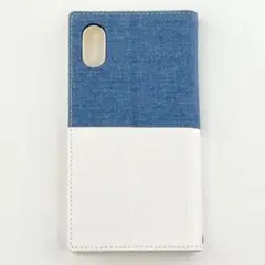 ラスト1点 iPhone XR デニムフラップケース「JIMS」 2色デニム