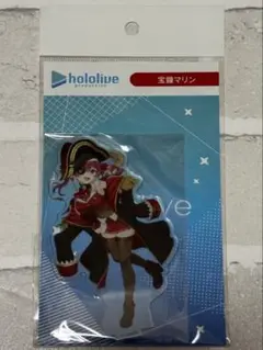 宝鐘マリン Hello hololive アクリルスタンド 渋谷TSUTAYA