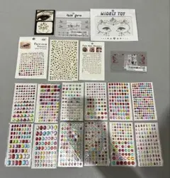 フェイスステッカー　まとめ売り　コスプレ　イベント
