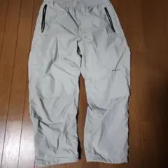 NUMERALS グレー ワイドパンツ