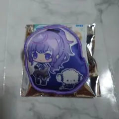 プロセカ　サンリオ　セガラッキーくじ　D賞ふわふわバッジ　朝比奈まふゆ