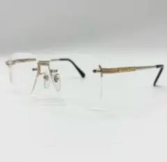 Burberry リムレスメガネ