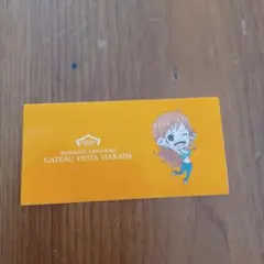 【貴重】ガトーフェスタハラダ　ワンピース　コラボ　シール　ナミ