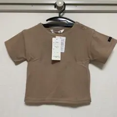 バースデイ フタフタ 半袖 Tシャツ ベージュ 無地 90cm