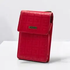 GIVENCHY Cigarette Case Red Vintage