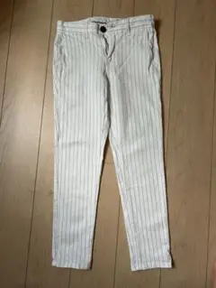 ホワイトストライプ ストレッチパンツ