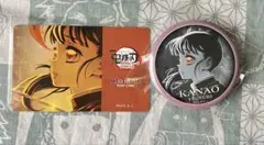 栗花落カナヲ　缶バッジ　ポイントカード