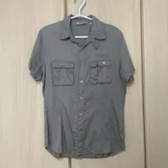 Edifice 半袖シャツ カーキ　38