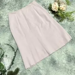 【miss j】薄いピンク タイトスカート ジッパー付き