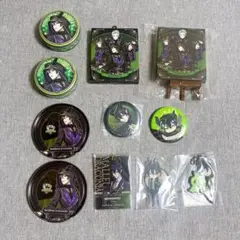 【11点セット】ツイステ マレウス ミニアクスタ 缶バッジ キャンバスアート