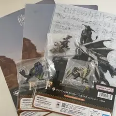 ⭐︎モンスターハンター 1番くじ20th クリアファイル　アクリルスタンド