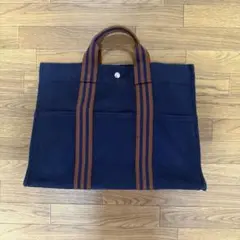 早い者勝ち◎エルメス キャンバストートバック