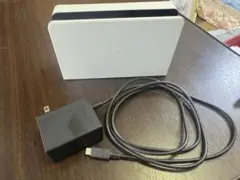 NintendoSwitchドック HAC-001 ホワイト ACアダプター付き