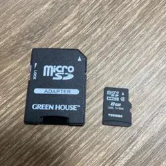 MicroSDカード　8GB