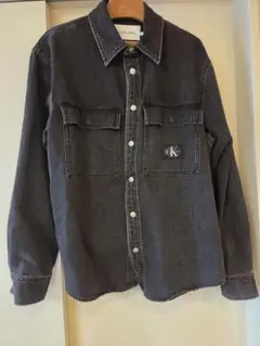 Calvin Klein Jeans ブラック デニムシャツ L