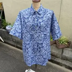 トリリチャード 　ボタニカル　半袖　シャツ　S