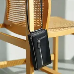 【CASA】ECOバッグ付きモバイルウォレット ブラック 完売品