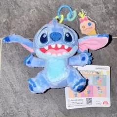 ラウンドワン限定　カラフルアイス　アクリルチャーム付きマスコット　スティッチ　②