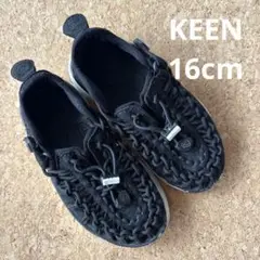 KEEN UNEEK ユニーク　16cm ブラック　黒
