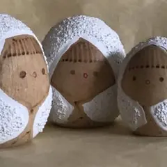 栗林一雪 創作こけし 桜絵 郷土玩具 木製置物 2025年最新】こけし 栗林一雪の人気アイテム - メルカリ