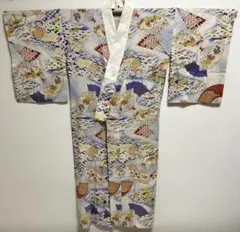 アンティーク ヴィンテージ 長襦袢 豪華刺繍入り 日本刺繍 骨董