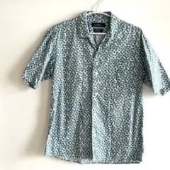 美品★GREEN LABEL RELAXING 花柄半袖シャツ　L