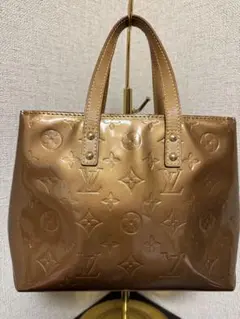 片面色移り　格安！　Louis Vuitton ブロンズ ヴェルニ リードPM