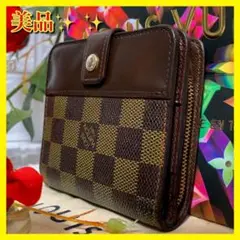 ✨美品✨ルイヴィトン ダミエ コンパクト ジップ 財布