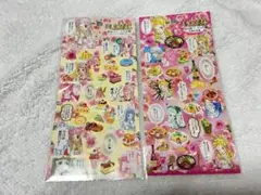 平成レトロ 美食姉妹シール2セット★新品