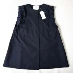 【新品】Sono ソーノ シェイピングフレアチュニックジレ