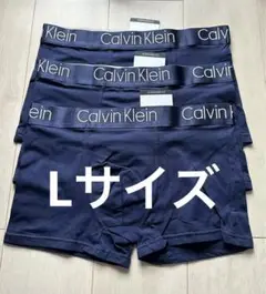 【Lサイズ】Calvin Klein メンズ ボクサーパンツ 3枚セット