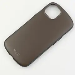 iPhone13 超軽量 極薄 耐衝撃 ハイブリッドケース マットダークブラウン
