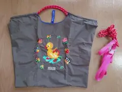 【新品】FEILER アヒル刺繍エコバッグ