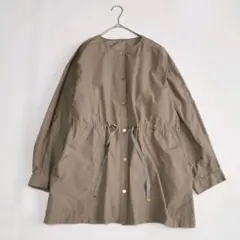 24SS/2XLサイズ【美品✨】ジユウク シアーメモリーブルゾン ドローコード