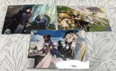 原神 ファミマ ブロマイド L版3枚