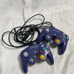 【ジャンク品】ゲームキューブ　コントローラー　2個セット