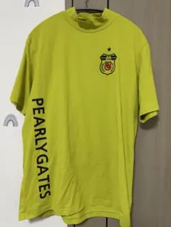 PEARLY GATES ライムグリーン Tシャツ