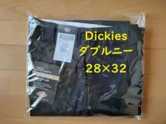 【新品未使用】[28×32] Dickies ダブルニー 85283 BLACK