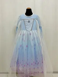 FROZENアナと雪の女王ワンピース　エルサドレス　中古！サイズ　140cm