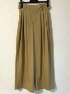 美品☆UNITED ARROWS☆ワイドパンツ ベルテッド
