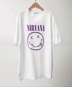 Johnbull NIRVANA SMILEY Tシャツ