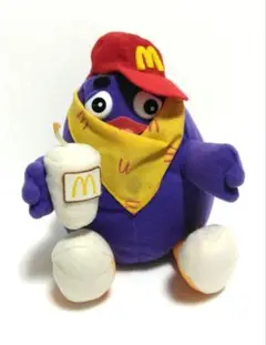 GRIMACE　グリマス　ぬいぐるみ　マクドナルド　レトロ　レア